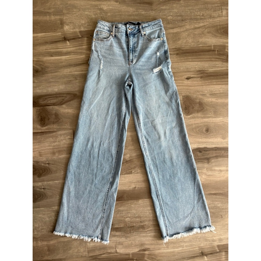 BCBGeneration Light Blue Wide Leg Jeans